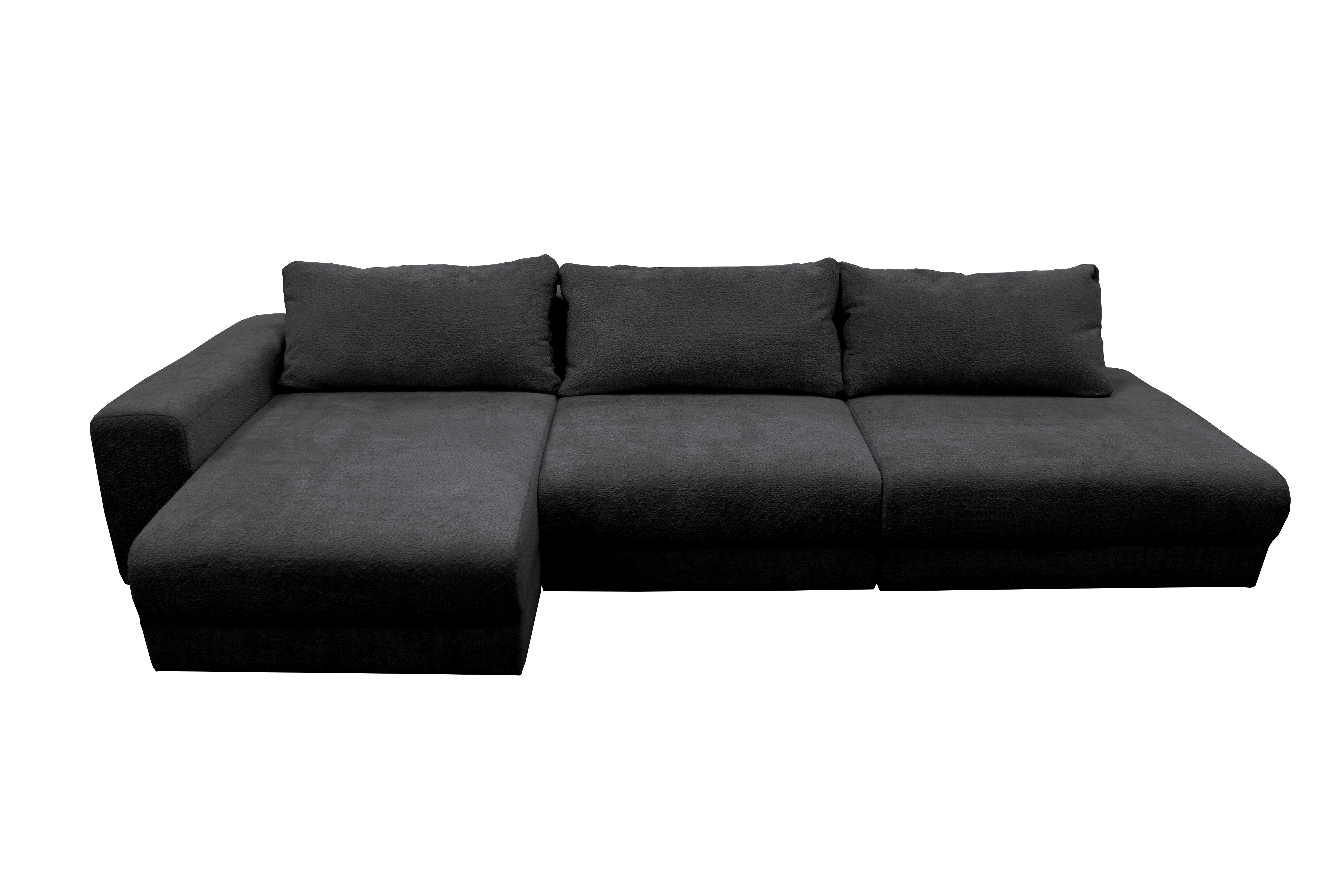 Диван угловой Horodok Furniture Спарк Allure Premium 3340х1570 мм Black (35389661)