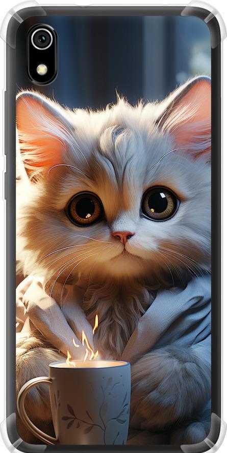 Чехол на Xiaomi Redmi 7A White cat (5646sp-1716-42517) Чехол на Xiaomi Redmi 7A White cat (5646sp-1716-42517)