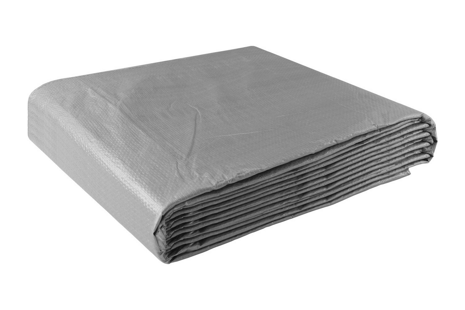 Тент MasterTool 5х6 м 110 г/м² Silver (79-7506) - фото 1