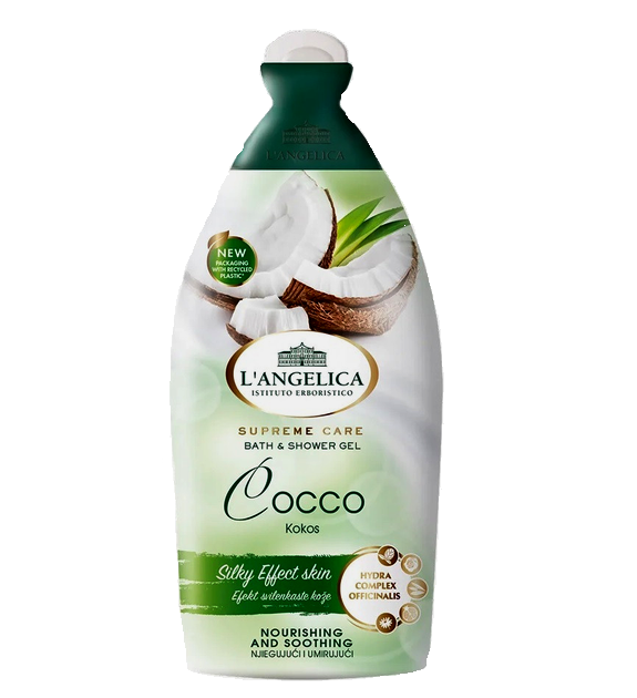 Гель для душу L'Angelica Cocco з екстрактом кокосу 500 мл (12363011)