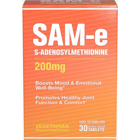 Метионин Puritan's Pride SAM-e 200 mg 30 Tabs