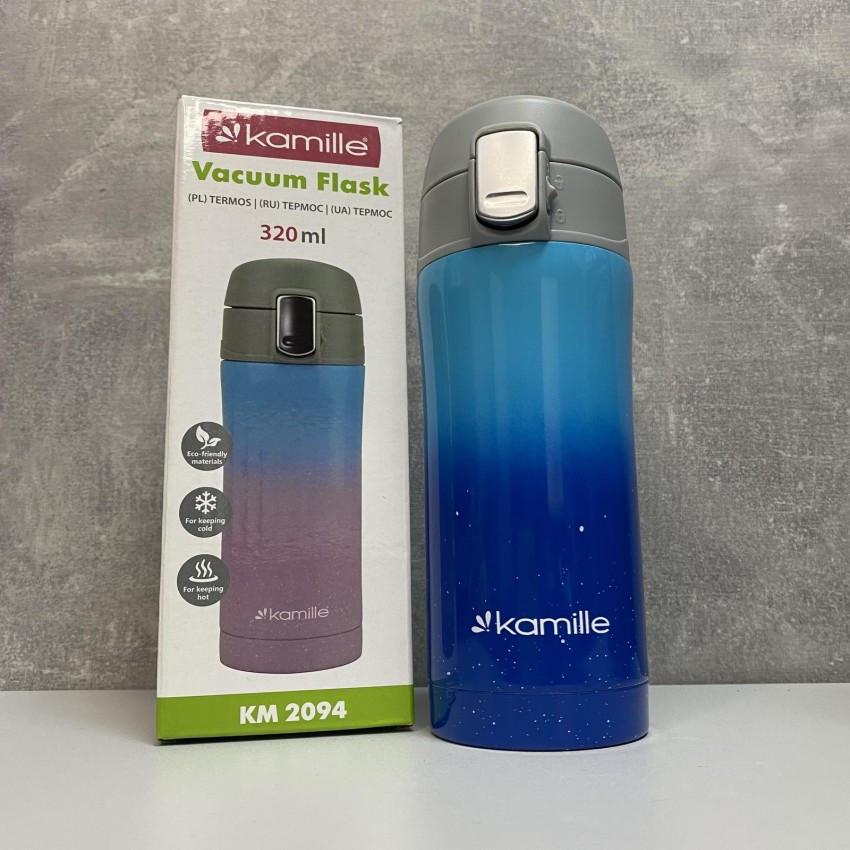 Термос Kamille КМ-2094 из нержавеющей стали 320 мл Голубой с синим (1931281052)