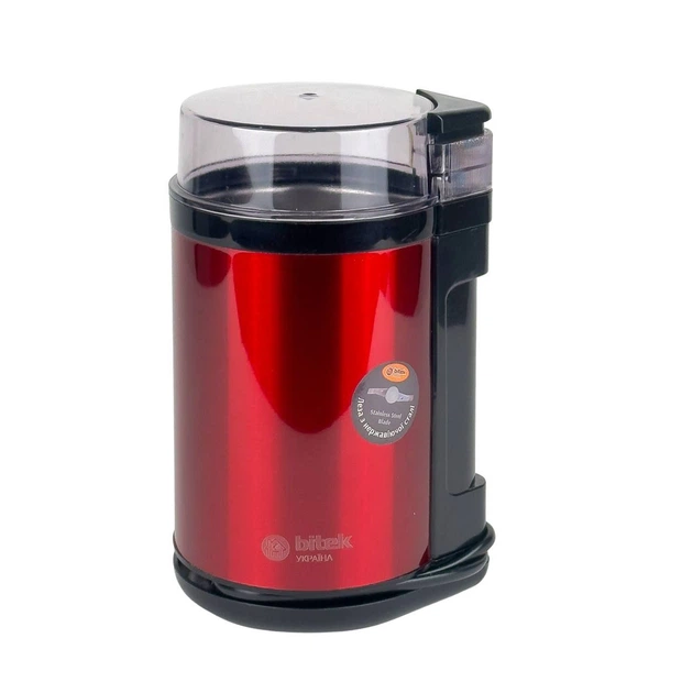 Роторный кофемолка BITEK BT-7101R 1200 Вт ножевой Красный (GR-05545)