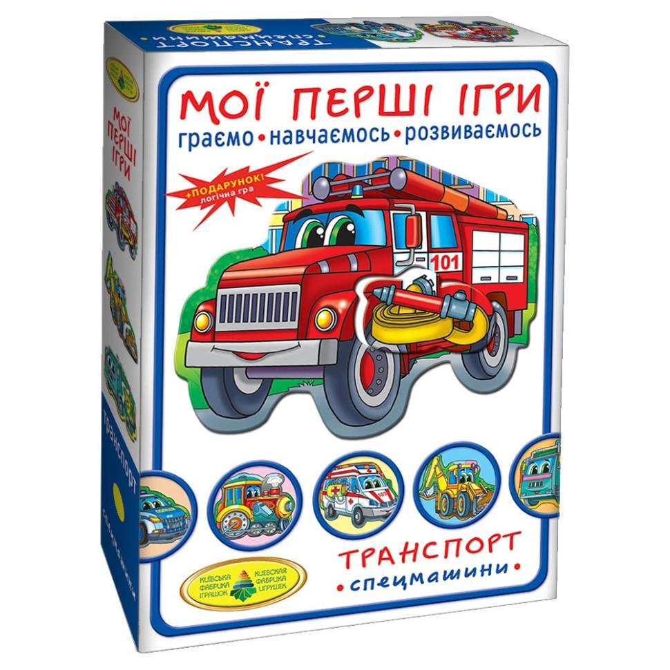 Дитяча настільна гра "Транспорт. Спецмашини" 81152 12 карток (RLT13002)
