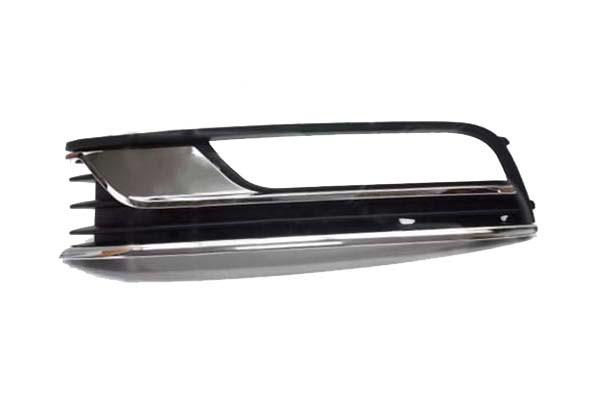 Решетка бампера AVTM Volkswagen Passat B7 11-15 левая 2 молд Tuning Хром (7423 927)