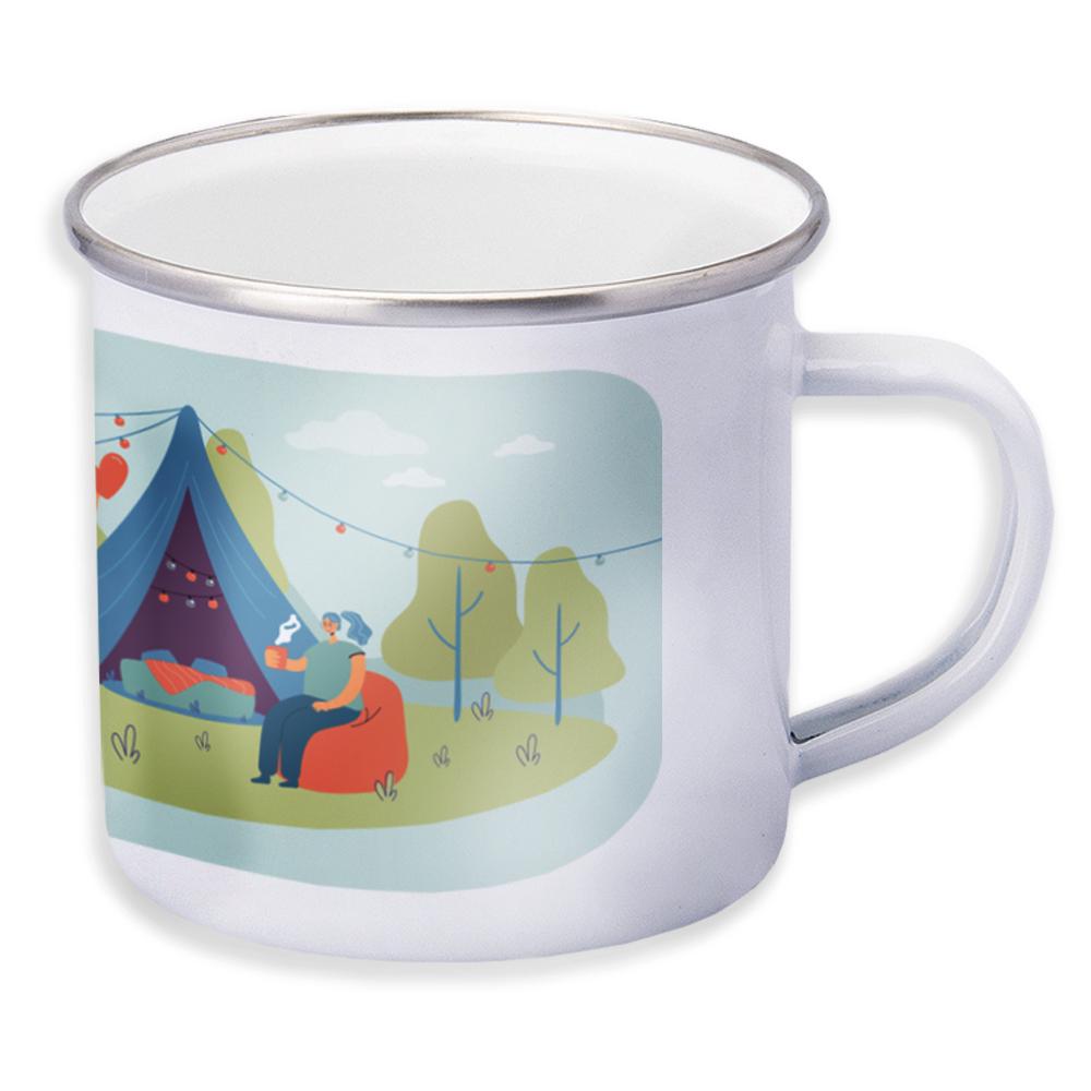 Кружка с принтом БРТ Романтический уик-энд Белый (285)