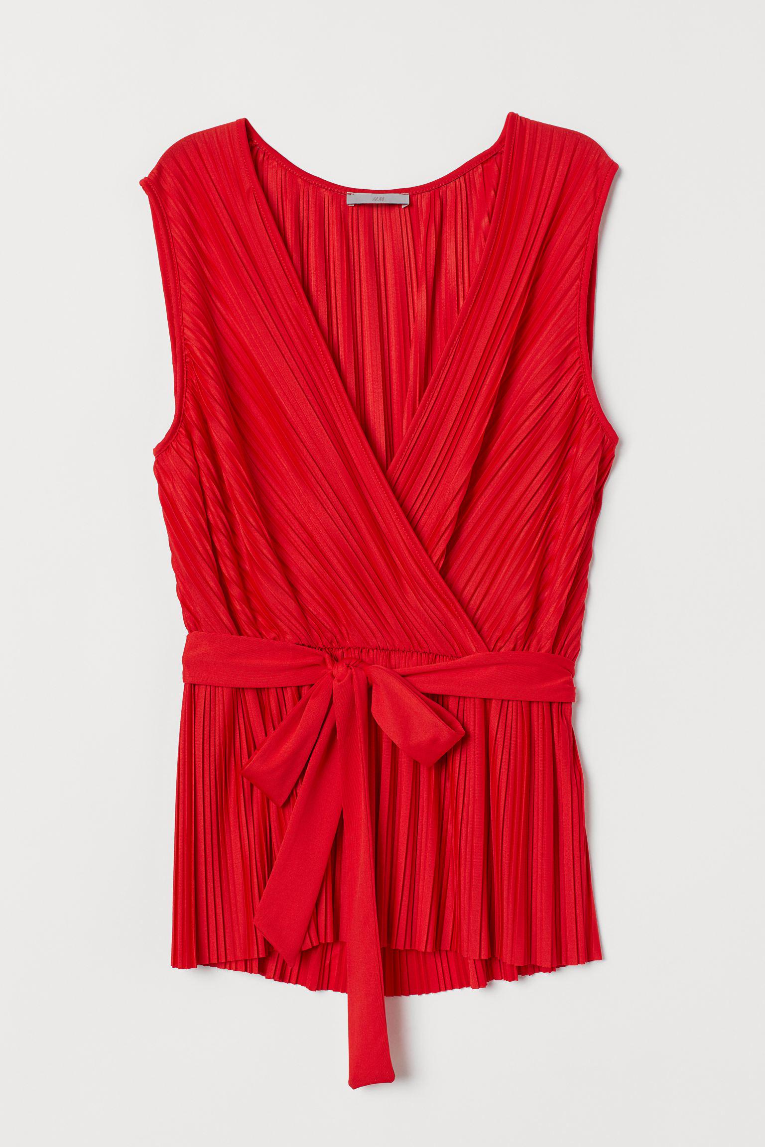 Блуза H&M S Красный (17027533729)