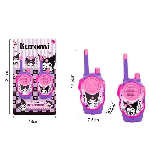 Рація дитяча Kawaii Sanrio 2 шт. бездротова дальність 300 м (KS120) - фото 2 Рація дитяча Kawaii Sanrio 2 шт. бездротова дальність 300 м (KS120) - фото 2