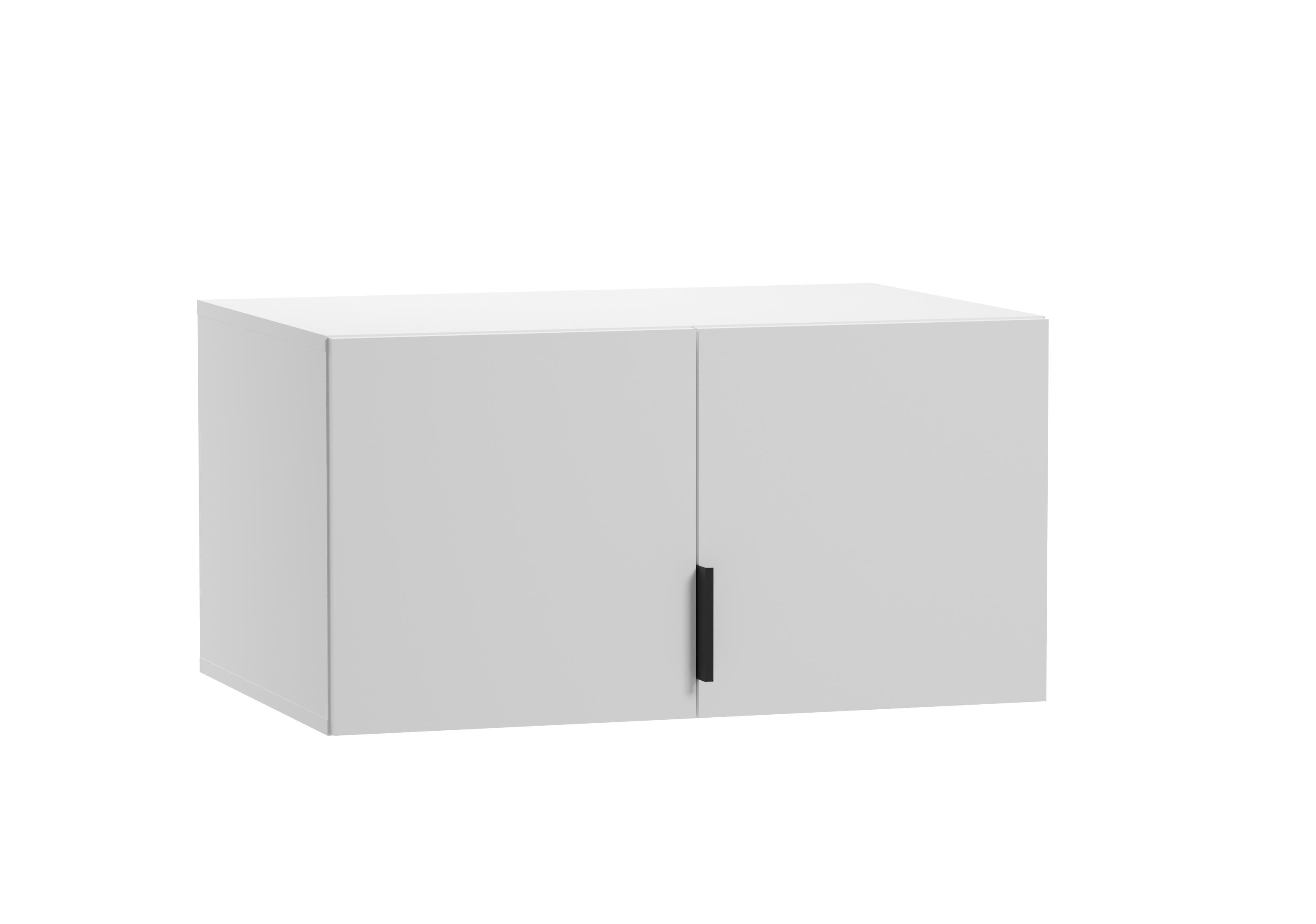 Антресоль 2-х дверна Orange-Line Тіна 77 см Білий діамант (408857)