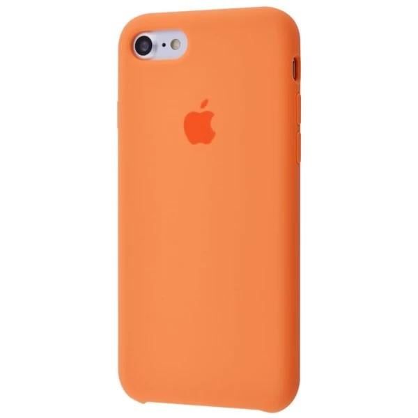 Силіконовий Чохол Накладка Silicone Case для iPhone  7/8/SE 2020 Papaya