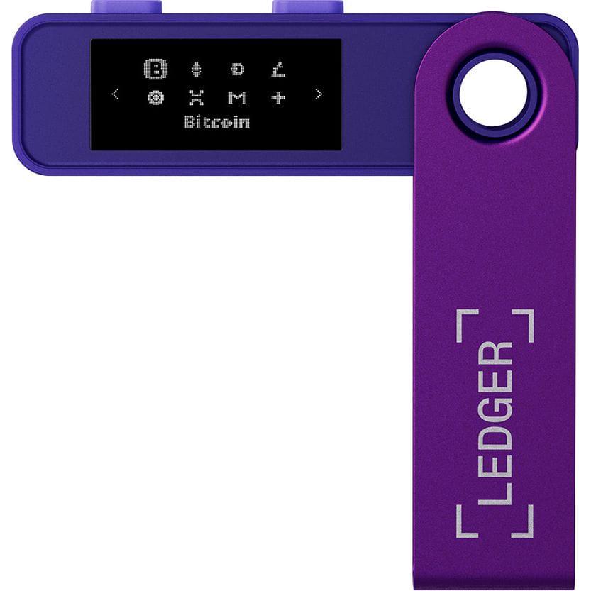Кошелек для криптовалют Ledger Nano S Amethyst Purple (LNSPAP) - фото 4 Кошелек для криптовалют Ledger Nano S Amethyst Purple (LNSPAP) - фото 4