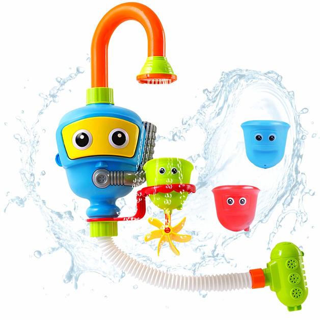 Игрушка для купания Водопад Water Spraying Robot Fountain