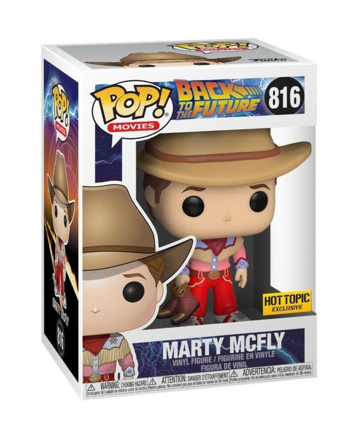 Фігурка колекційна Funko Pop Back To The Future Marty McFly Cowboy (816)