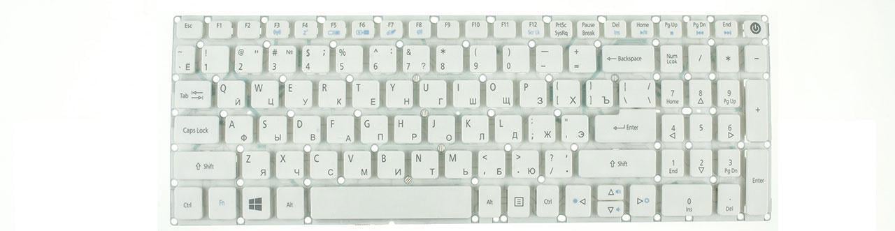 Клавиатура для ноутбука Acer Aspire A517-71G матовая (NK.I151S.012)