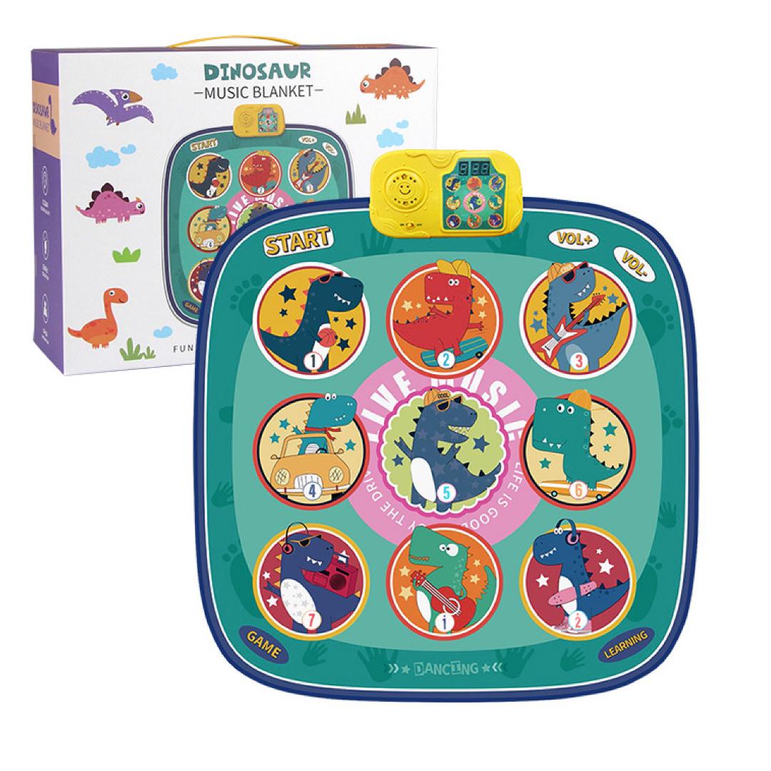Килимок для дітей музичний танцювальний Soli Dino Dance-01