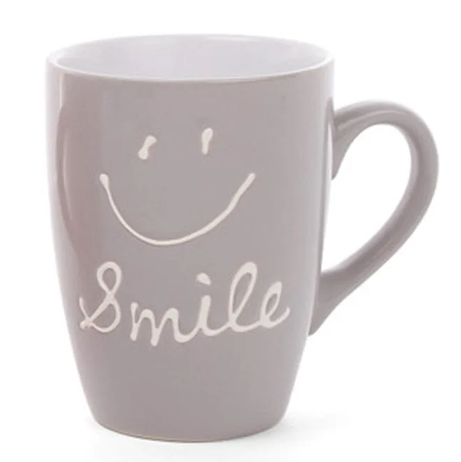 Чашка керамическая Flora Smile 0,35 л (31406)