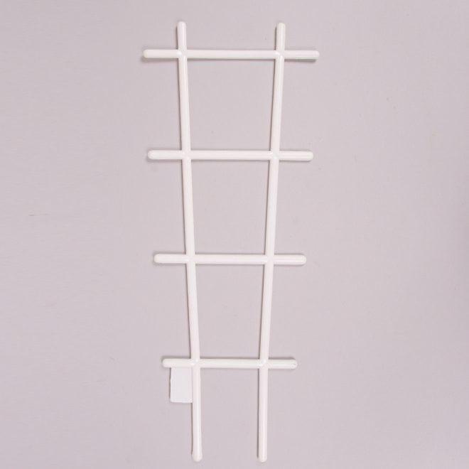 Лесенка для растений Flora 92501 пластмассовая 38 см Белый (DR012600)