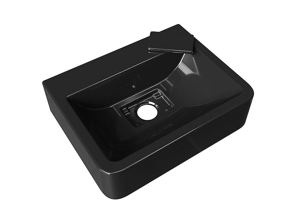Умивальник підвісний Status Asti 45 см Black (736) - фото 12