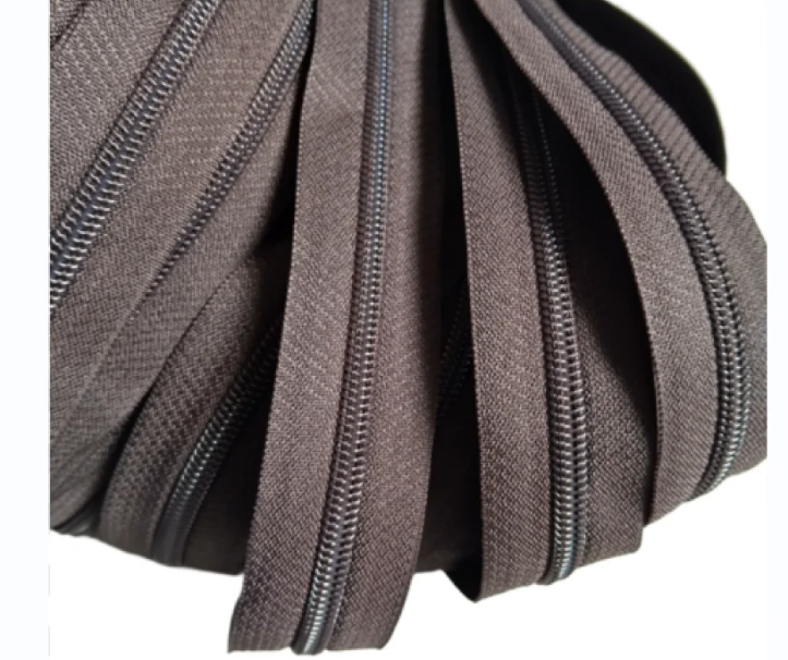 Блискавка рулонна Sigma спіральна застібка 1 м/пог. тип 5 Коричневий (PU1162)