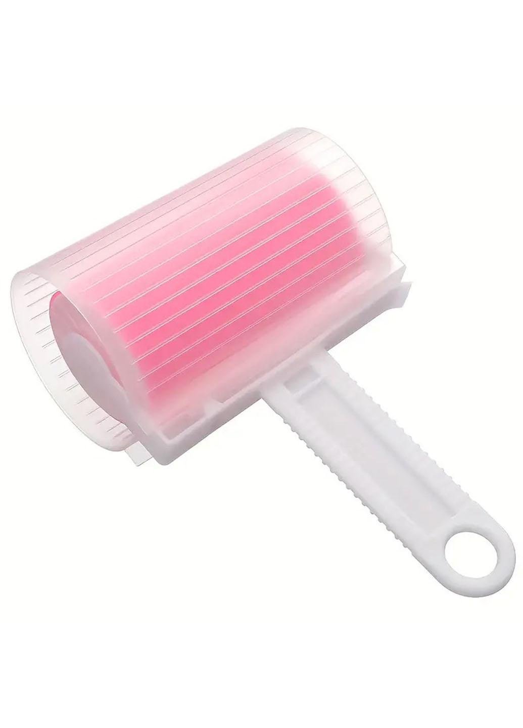 Ролик для очистки одежды и мебели Good Idea многоразовый силиконовый универсальный Розовый (67764A) Ролик для очистки одежды и мебели Good Idea многоразовый силиконовый универсальный Розовый (67764A)