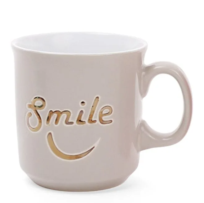 Чашка керамическая Flora Smile 0,475 л (31398)