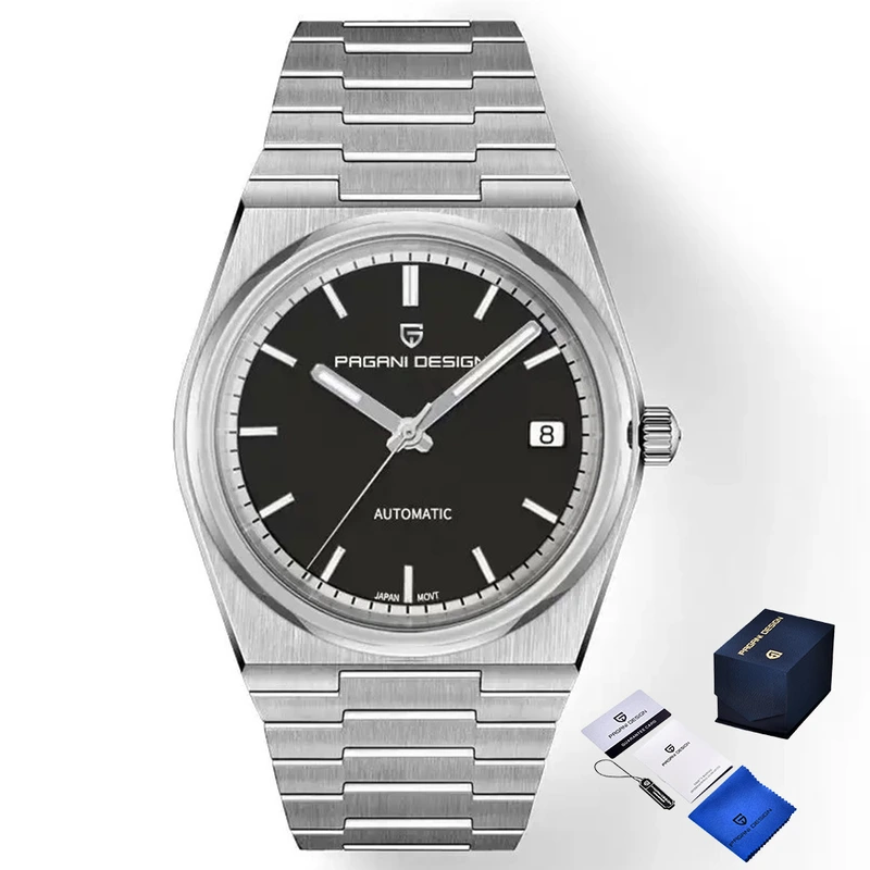 Наручний годинник Pagani Design PD-1753 Silver/Black