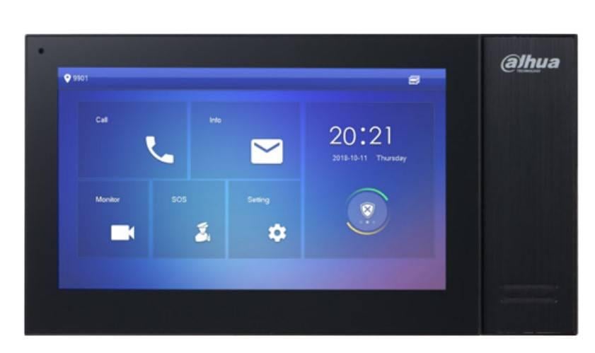 Відеодомофон Dahua DHI-VTH2421FB-P 7" IP із пам'яттю (34343)