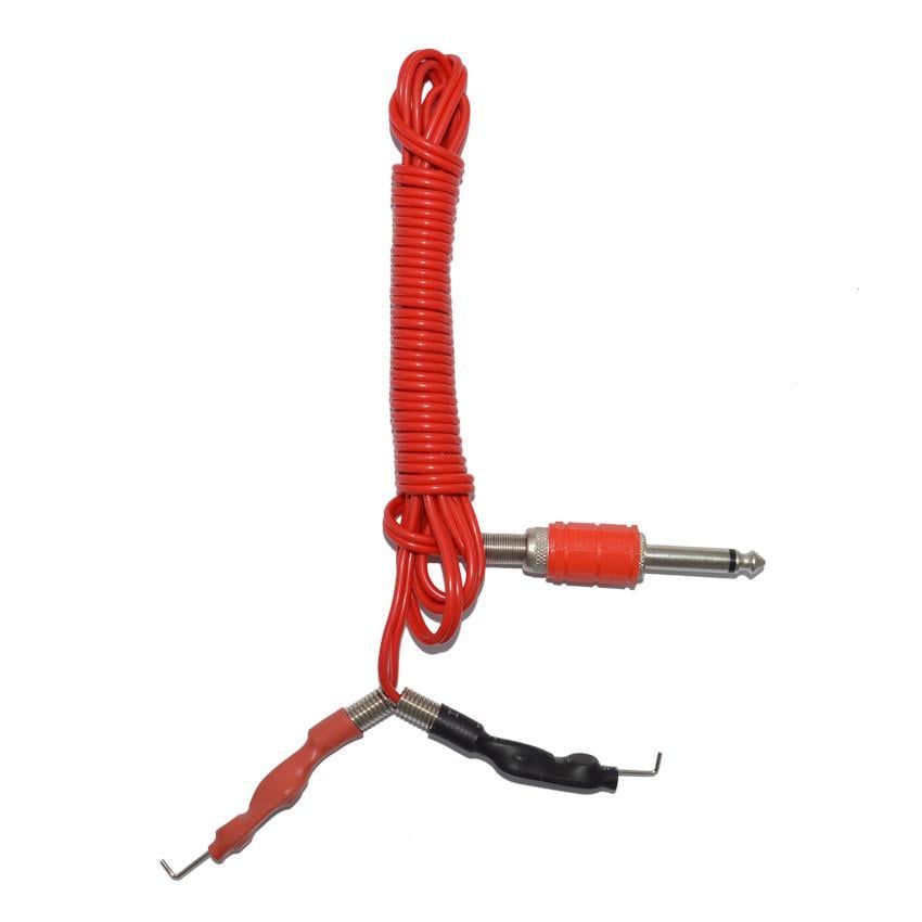 Кліпкорд для тату машинки Червоний (CC2018)