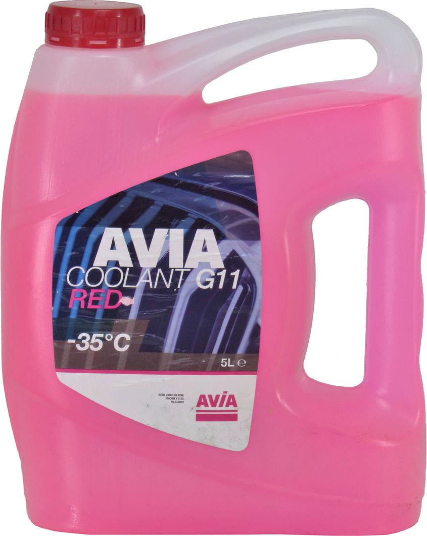 Антифриз Avia G11 от -35 до +108 5 л Red (0100535)