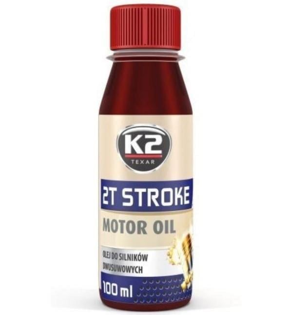Моторна олива K2 2T STROKE OIL мастило для двотактних двигунів червоне 100 мл (O528REDML100E) Моторна олива K2 2T STROKE OIL мастило для двотактних двигунів червоне 100 мл (O528REDML100E)