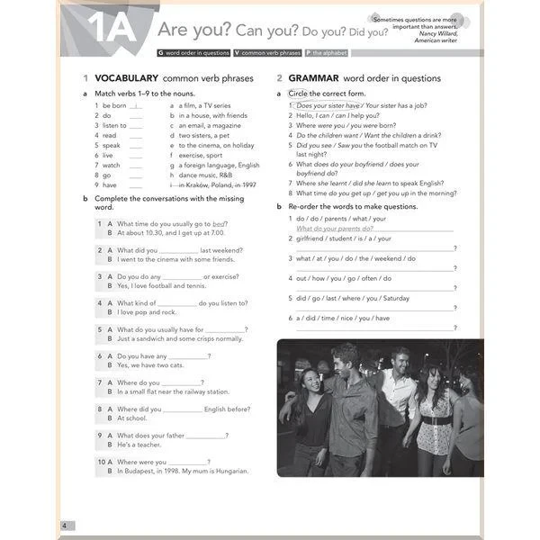 Рабочая тетрадь English File Fourth Edition Pre-Intermediate Workbook with key - фото 2