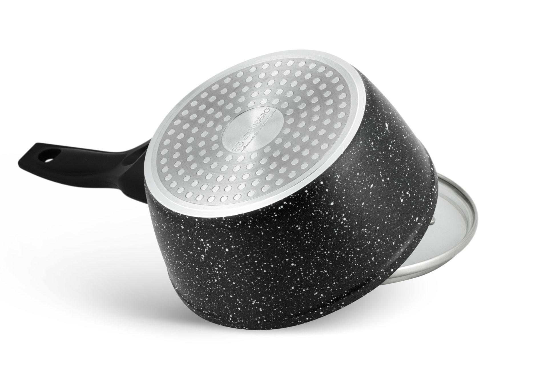 Набір посуду EB-5615 Edenberg з мармуровим антипригарним покриттям 12 пр. (EB-5615) - фото 7 Набір посуду EB-5615 Edenberg з мармуровим антипригарним покриттям 12 пр. (EB-5615) - фото 7