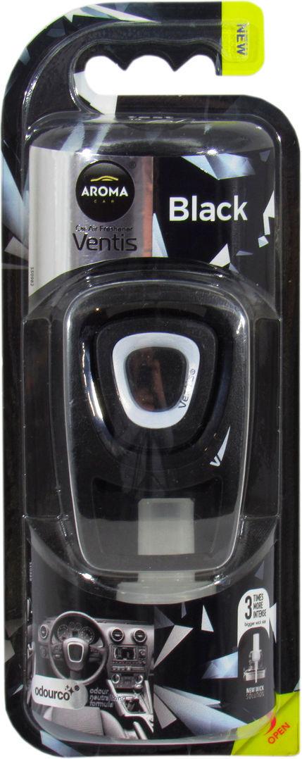 Ароматизатор для авто Aroma Car Ventis Black на дефлектор жидкий 8 мл (0371270) Ароматизатор для авто Aroma Car Ventis Black на дефлектор жидкий 8 мл (0371270)