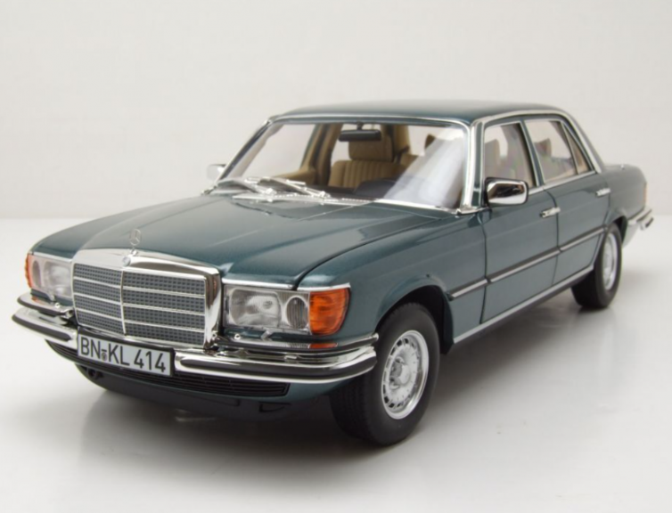 Модель автомобіля Norev 1:18 Mercedes-Benz 450 SEL 6,9 W116 1973 Petrol Blue (183974)