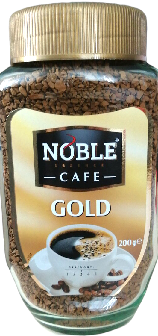 Кофе растворимый Noble Cafe Gold 200 г