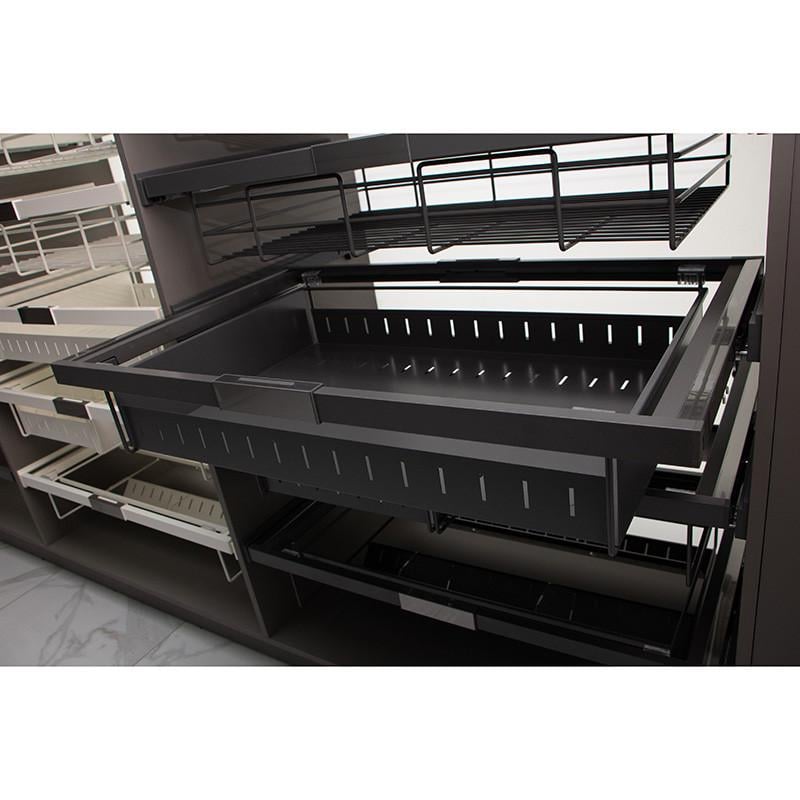 Кошик для одягу Venus VIBO навісний металевий 734 мм Графіт (ACLAV72VGF) - фото 2 Кошик для одягу Venus VIBO навісний металевий 734 мм Графіт (ACLAV72VGF) - фото 2