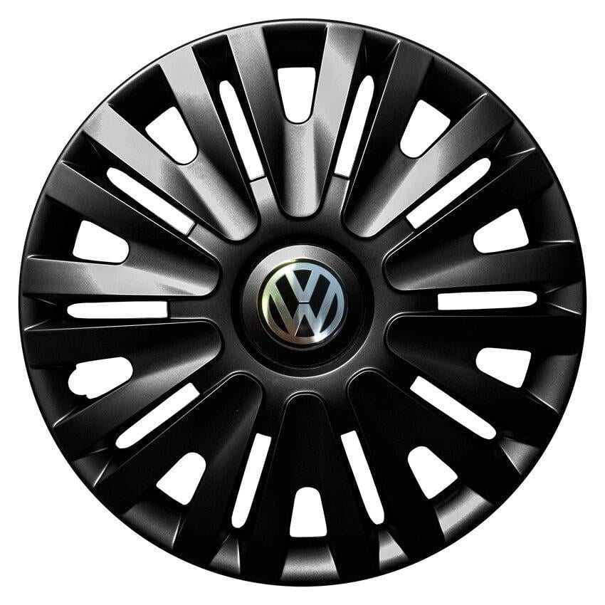 Комплект ковпаків JAWOPLAST Alpha R16 для Volkswagen 4 шт. Black (28434926)