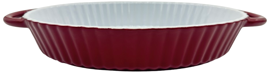 Форма для запікання овальна Limited Edition ARCADIA кам'яна кераміка бордо 39x22x6 см (HJC18050)