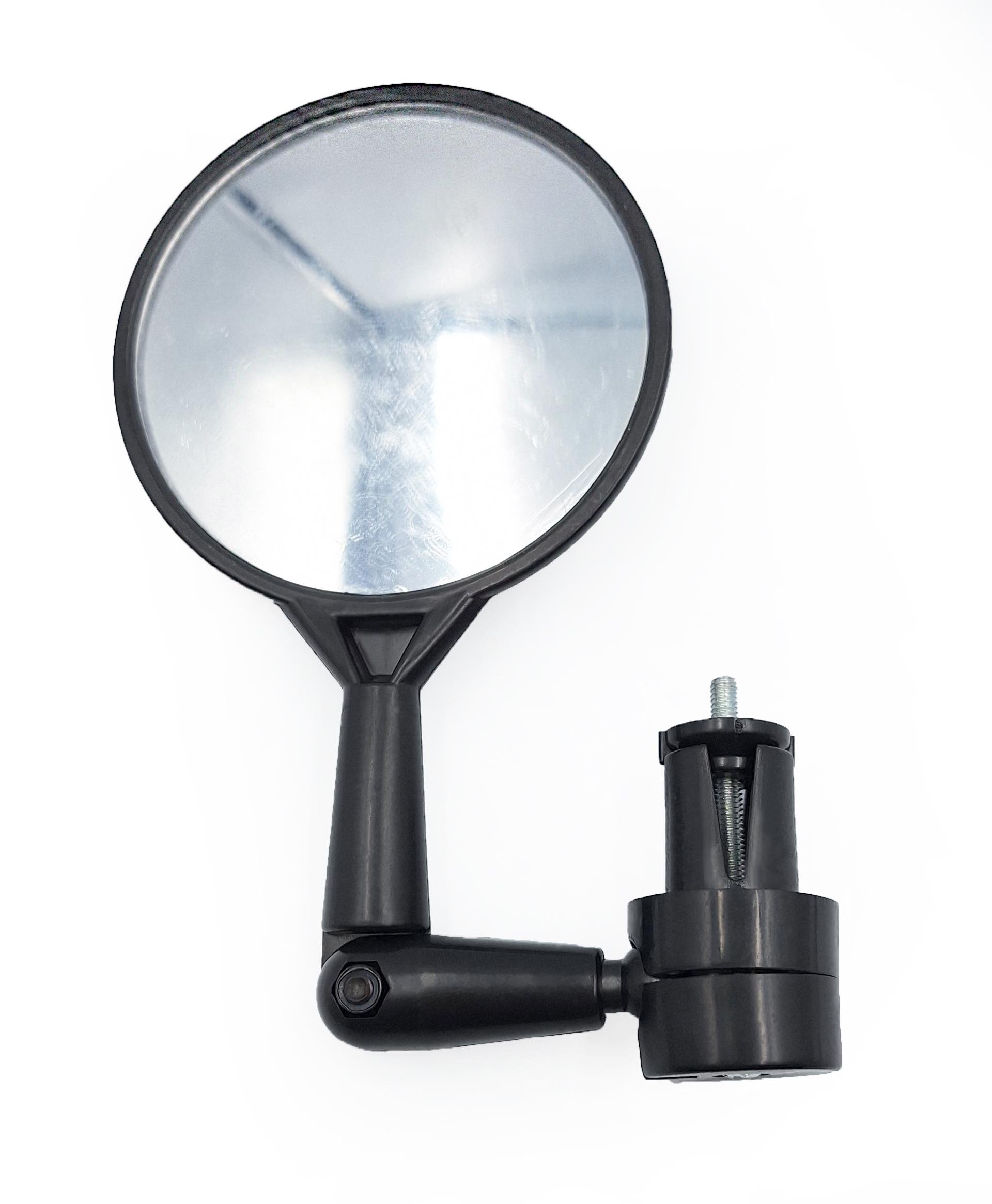 Дзеркало для велосипеда у кермо кругле 8 см поворотне Чорний (G0001293) - фото 3 Дзеркало для велосипеда у кермо кругле 8 см поворотне Чорний (G0001293) - фото 3