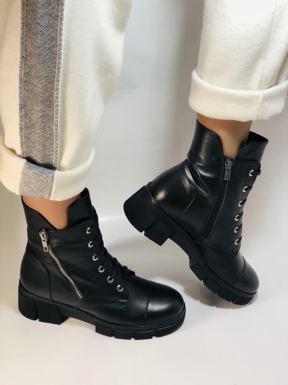 Ботинки женские зимние Mario Muzi р. 40 25,5 см Черный (2402) - фото 2