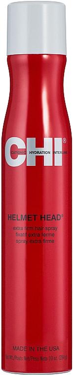 Лак для волосся CHI Helmet Head Extra Firm Hair Spray екстр сильної фіксації 284 гр