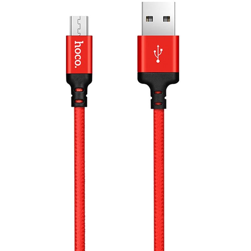 Кабель дата Hoco X14 Times Speed ​​Micro USB 1 м Red (00000030814_4)