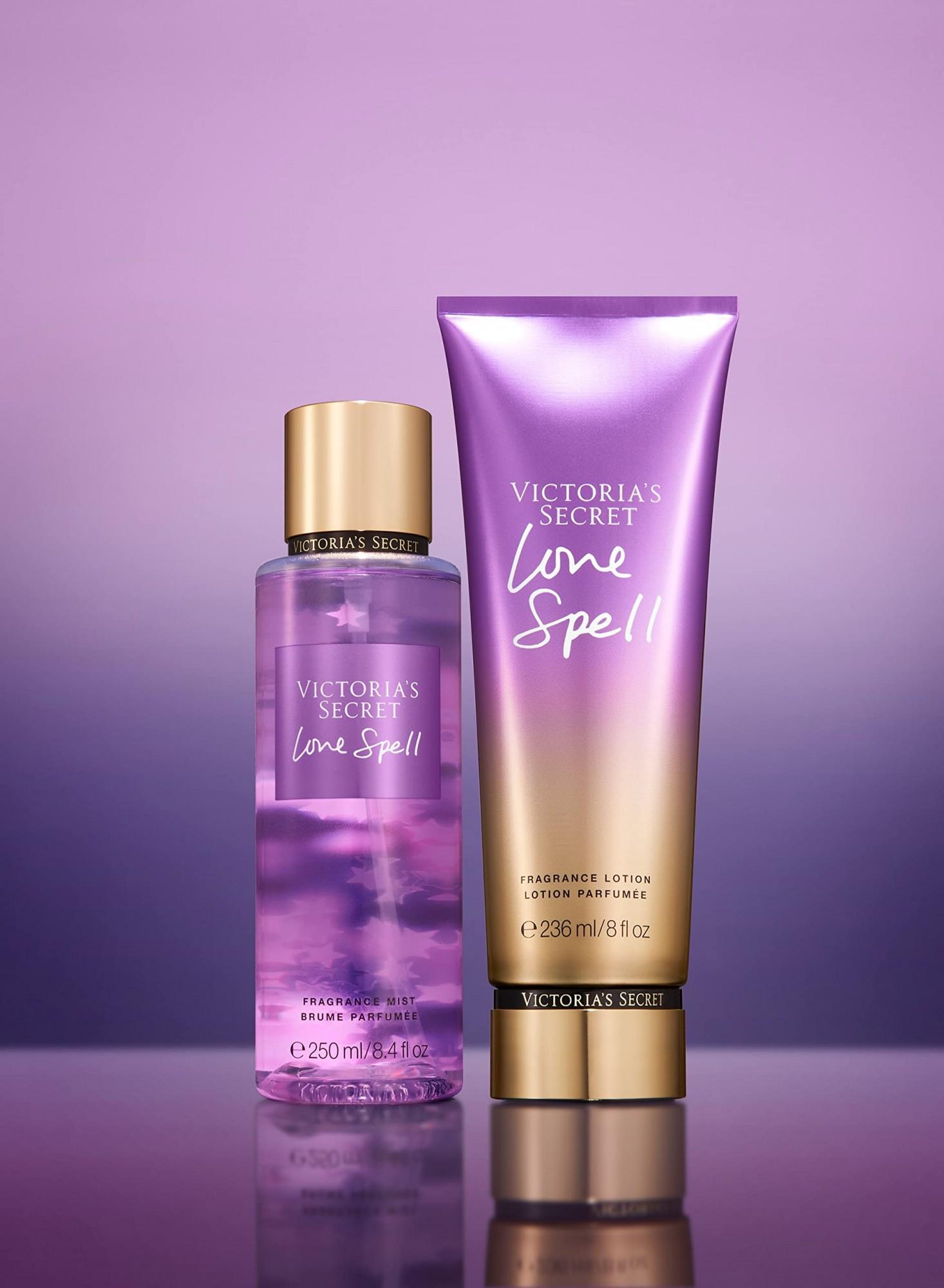Подарунковий набір Victoria's Secret Love Spell спрей/лосьйон 250/236 мл