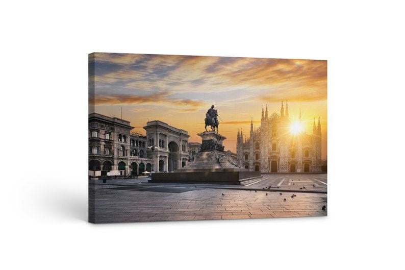 Картина на холсте KIL Art Площадь Милана 122x81 см (276)