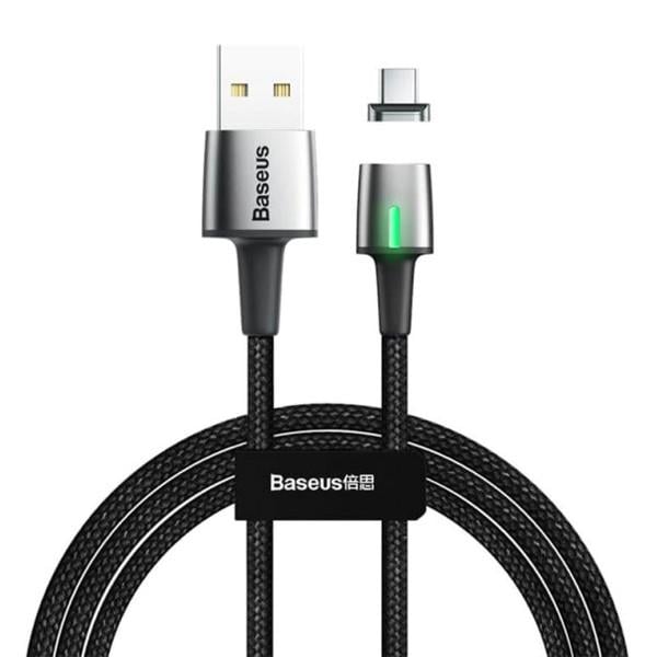 Кабель магнитный Baseus Type-C CATXC-E с наконечником 2 м Черный