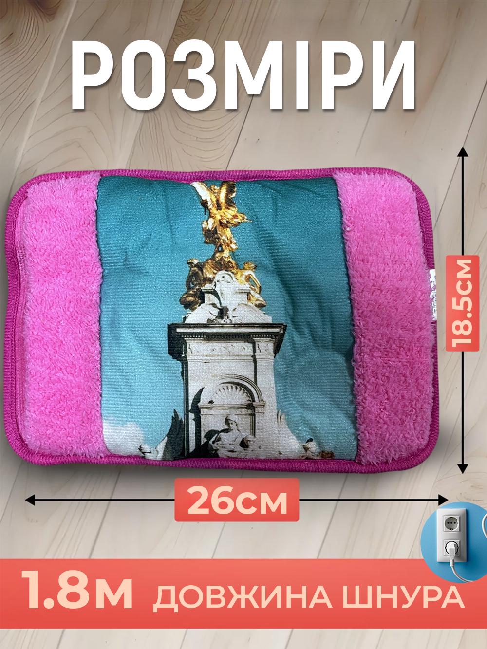 Электрическая грелка Borsa Acqua Памятник муфта с автоотключением Розовый (631017c1) - фото 4