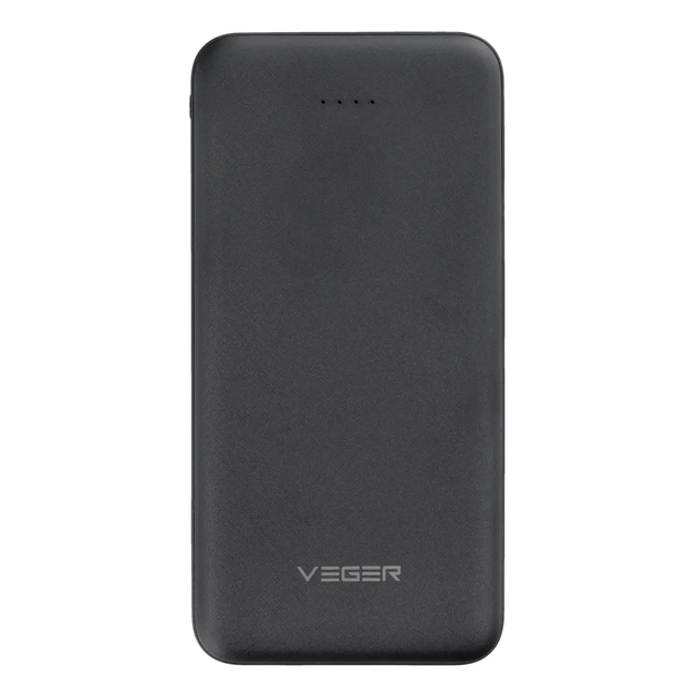 Повербанк VEGER 10000 mAh 2A A10 Black (KST-VG-W1065)