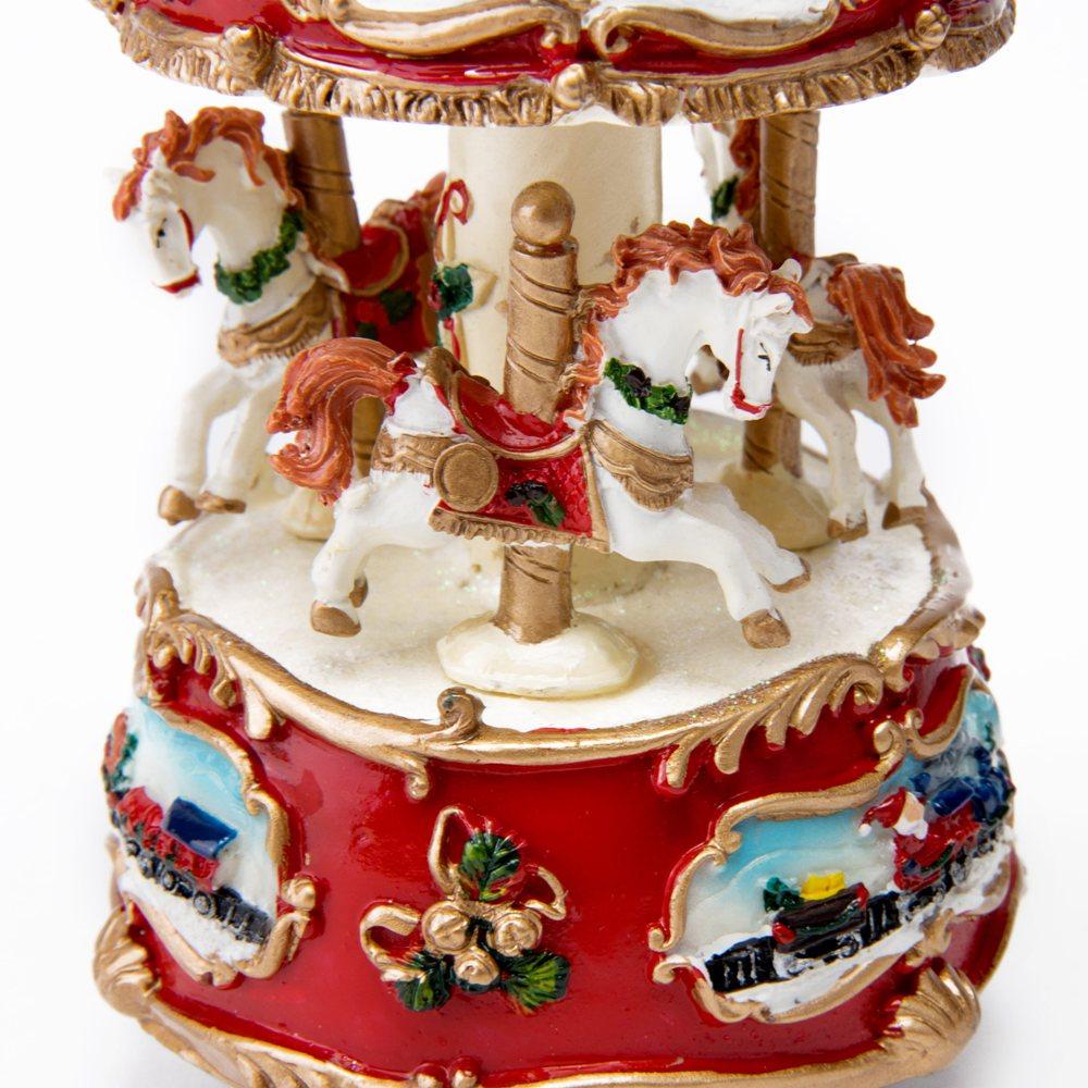 Фигурка с музыкой Lefard Музыкальная карусель 16 см (6016-001) - фото 2 Фигурка с музыкой Lefard Музыкальная карусель 16 см (6016-001) - фото 2