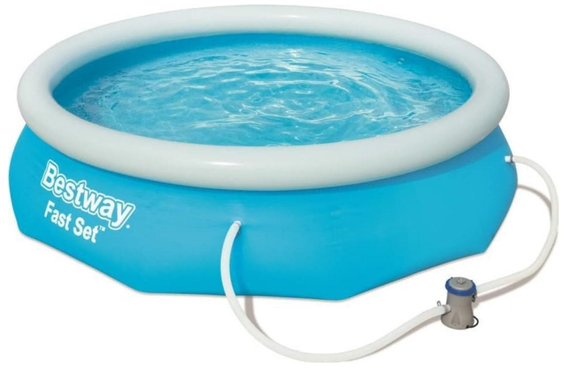 Бассейн надувной Bestway 57270 с фланцем 300x76 см (DM-57270)
