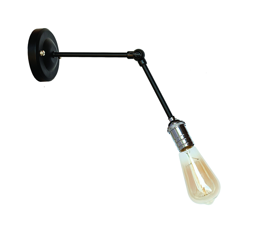 Бра Levistella Lofty с патроном AMP17 Черный/Хром (1963530716)